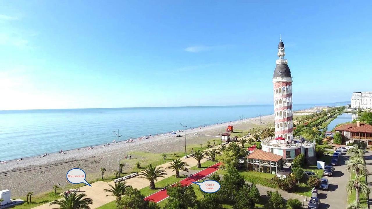 Batumi Orbi Beach Tower Bagian luar foto